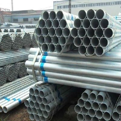 SS400 galvanisierte vor runden Rohr-Kohlenstoffstahl-Rohr-Bau-Gebrauch